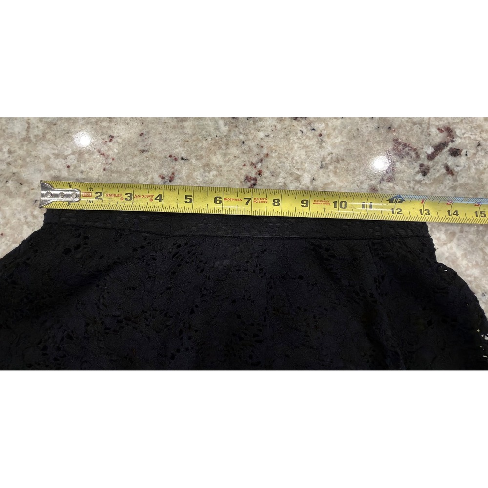 Joe Benbasset Black Lace Skater Skirt Women's‎ Size S - Picture 4 of 5